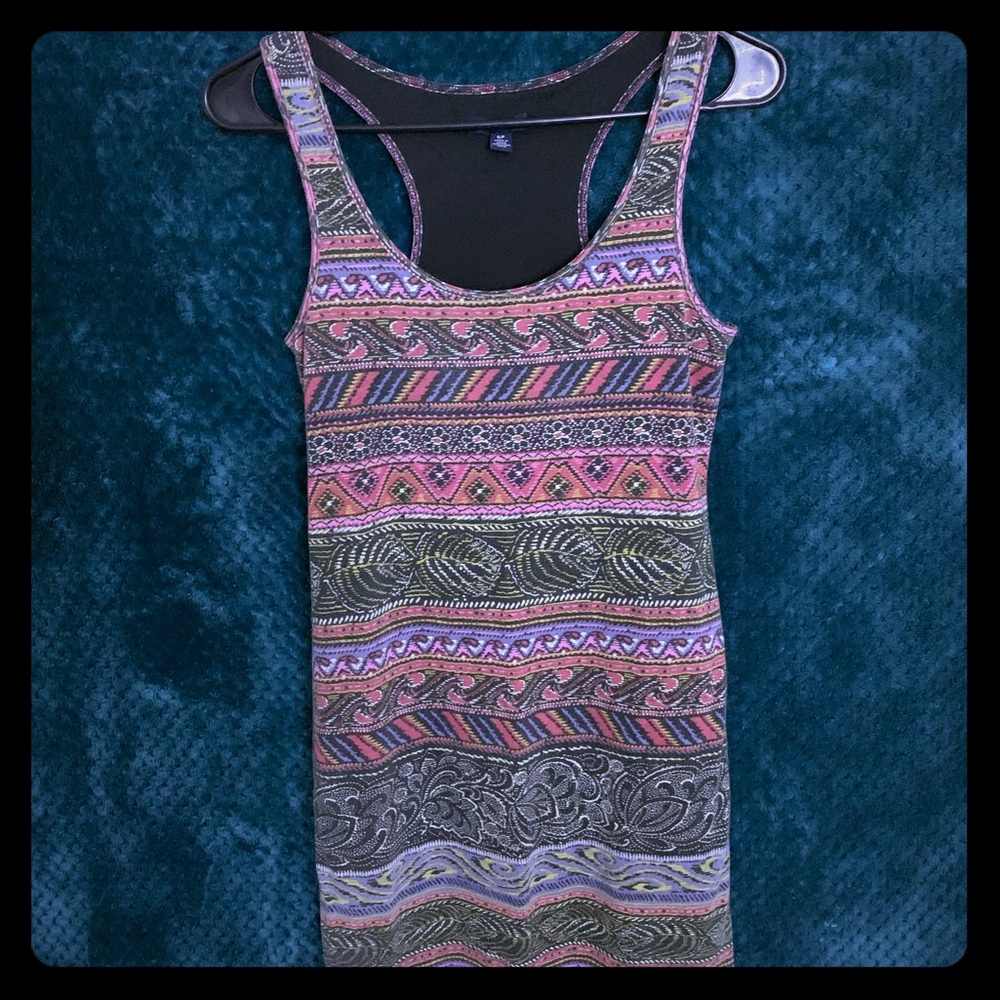 American Eagle Aztec Maxi Dress